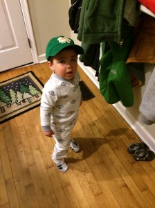 In this house, early and often.